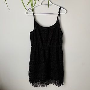 Divided Black Sun Dress